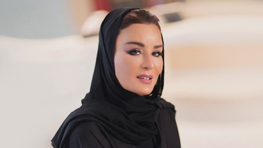 A picture of Her Highness Sheikha Moza Bint Nasser