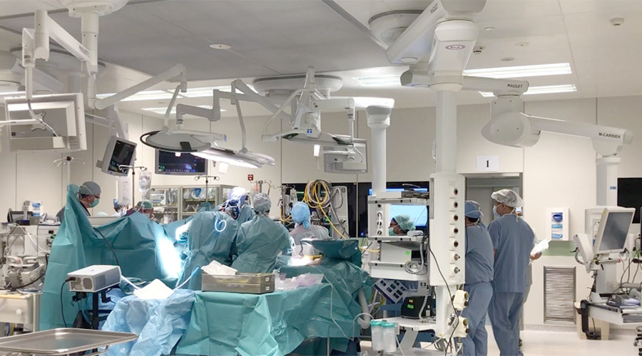 The first open-heart surgery was performed on a three-year old patient